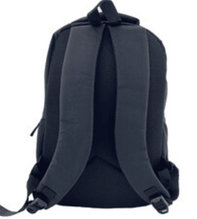 Black backpack three-piece set