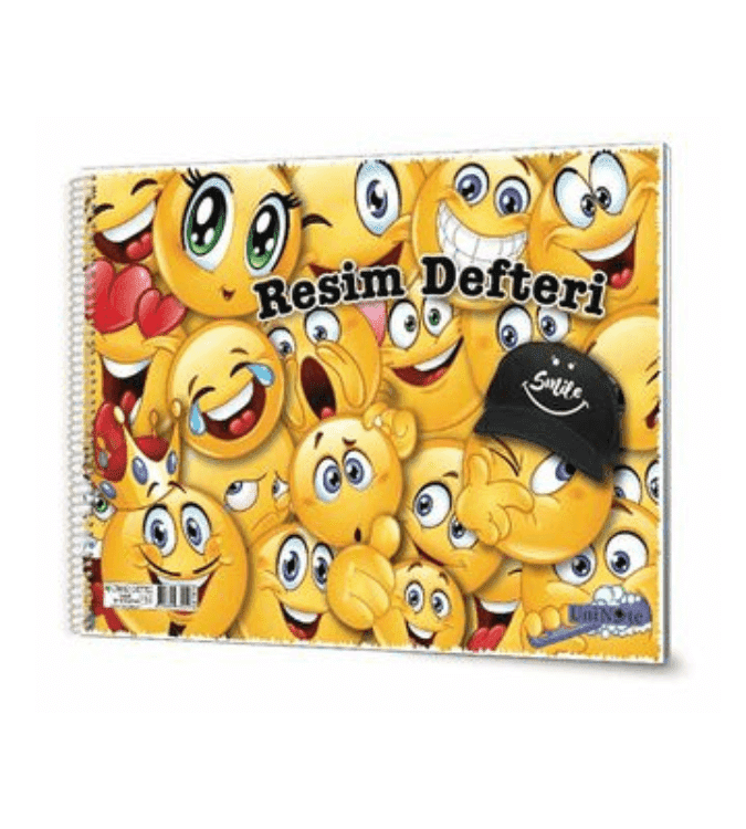 Sketchbook 25 x 35 cm with cardboard cover - 15 sheets