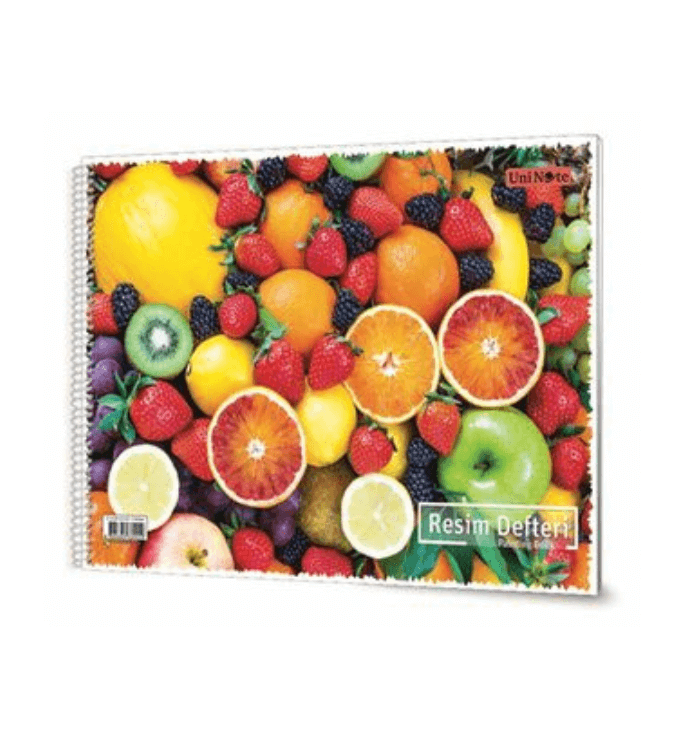 Sketchbook 25 x 35 cm with cardboard cover - 15 sheets