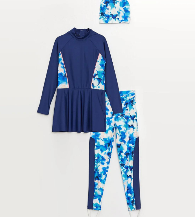 Girls' Swimwear with Long Sleeves