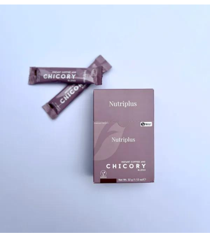 Nutri Plus coffee with chicory from farmasi 16 x 2 g