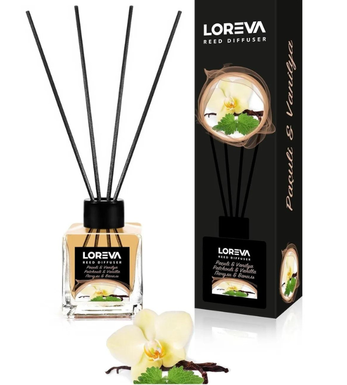 LOREVA - Patchouli and Vanilla Air Freshener - 100 ml