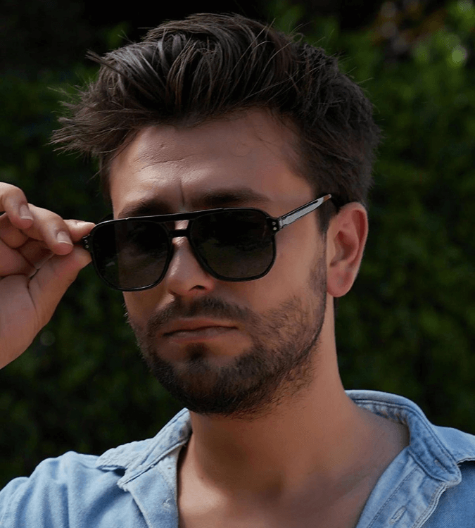 Black sunglasses for men