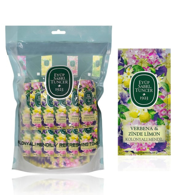 Lemon Scented Wet Wipes 150 Pieces (Small Size)