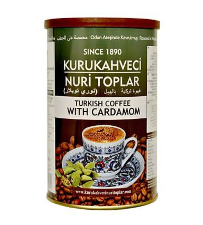 Turkish Coffee with Cardamom 250 gr - NURİ TOPLAR