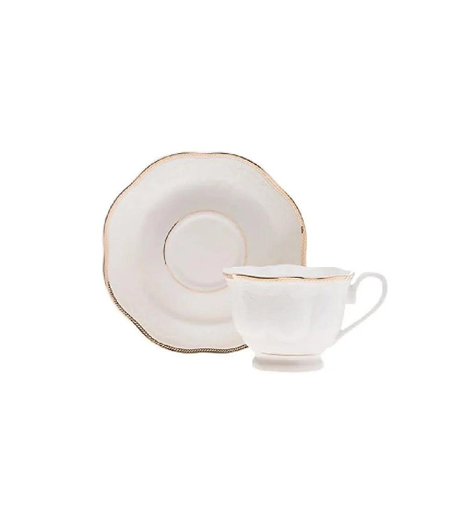 Karaca Turkish coffee cups set with an elegant design for 6 people