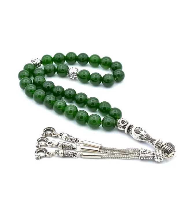 Natural Jade Stone Rosary