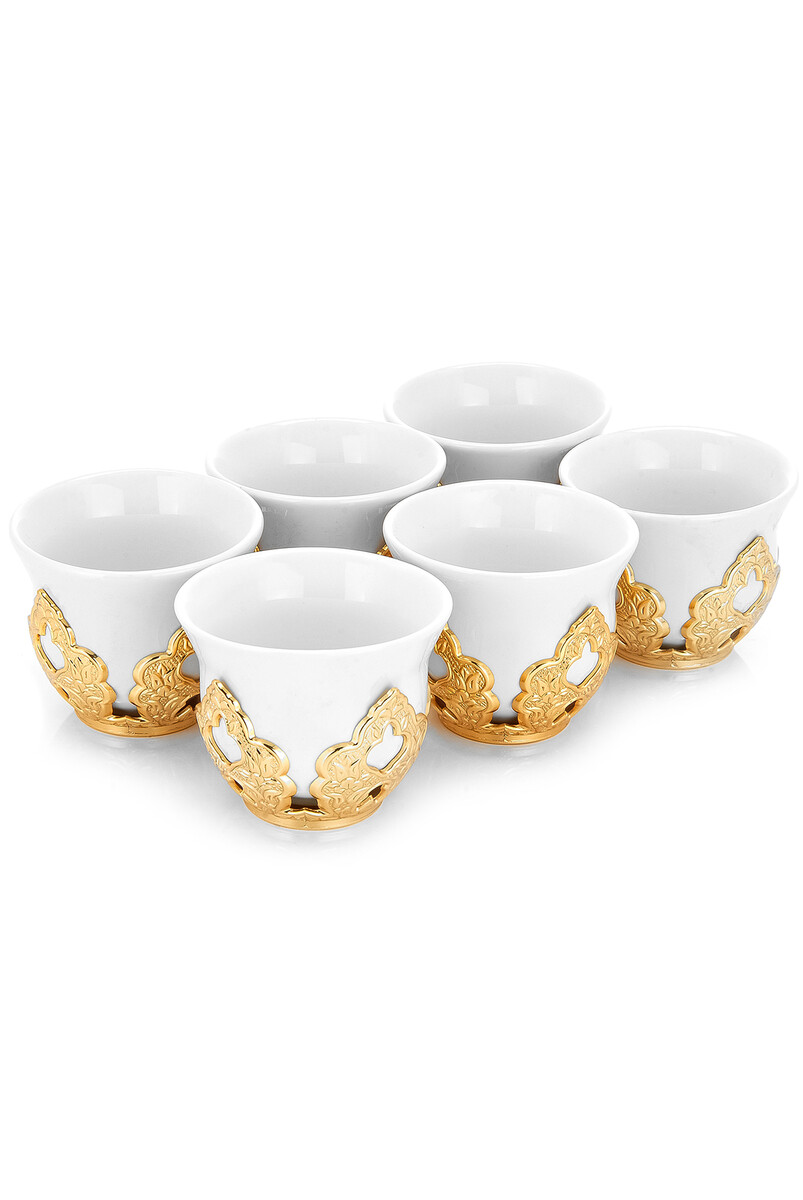 Arabic coffee cups set for 6 people