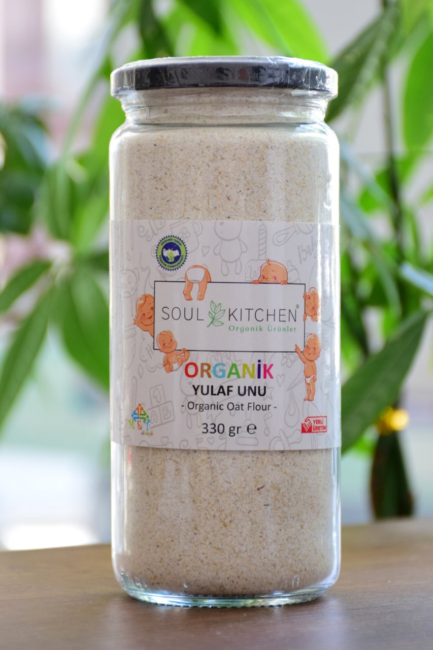 Organic Baby Oat Flour 330g - Soul Kitchen