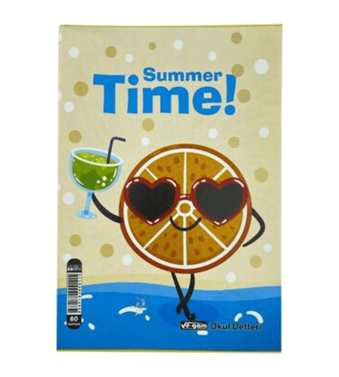 A4 checkered paperback school notebook 80 sheets