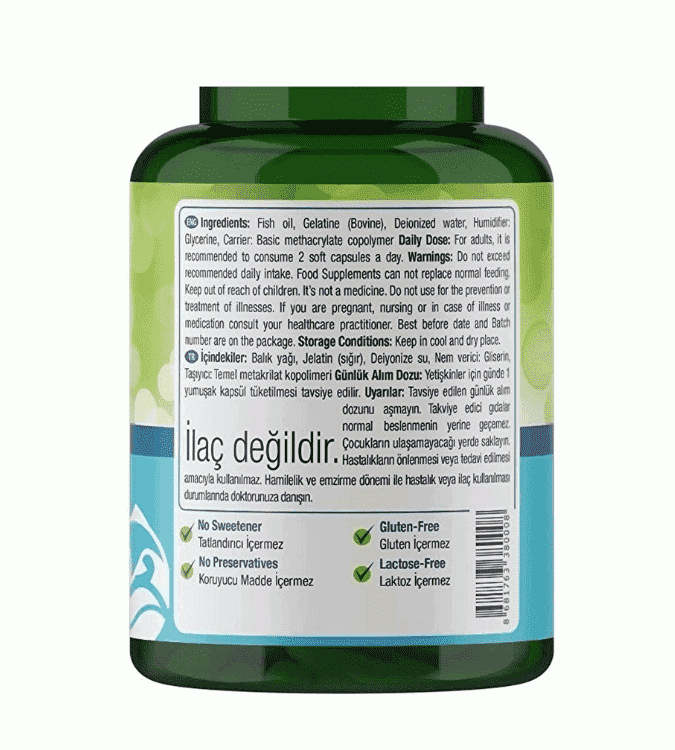 Nature's Supreme Omega 3 - 1000 Mg - 60 tablets