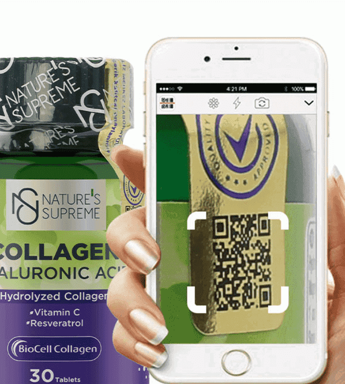 Nature's Supreme BioCell Collagen & Hyaluronic Acid 30 Tablets