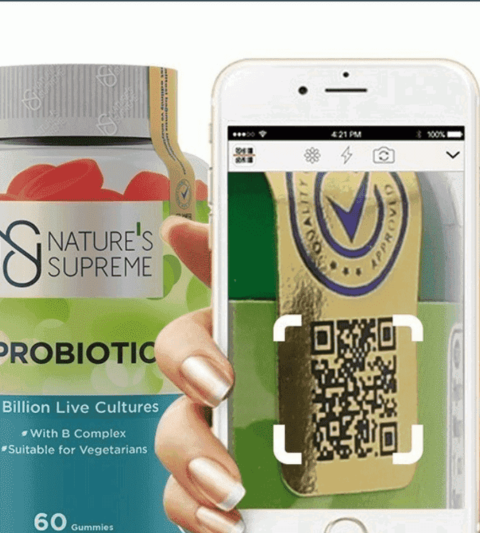 نيتشرز سوبريم بروبوتيك بشكل قابل للمضغ 60 قطعة