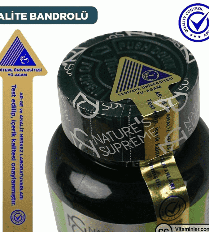 Nature's Supreme Calcium with Vitamin D3_120 Tablets