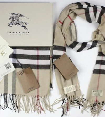 Unisex Brown Scarf - Armani Jeans