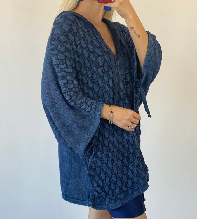 Women's Blue Triko Jacket