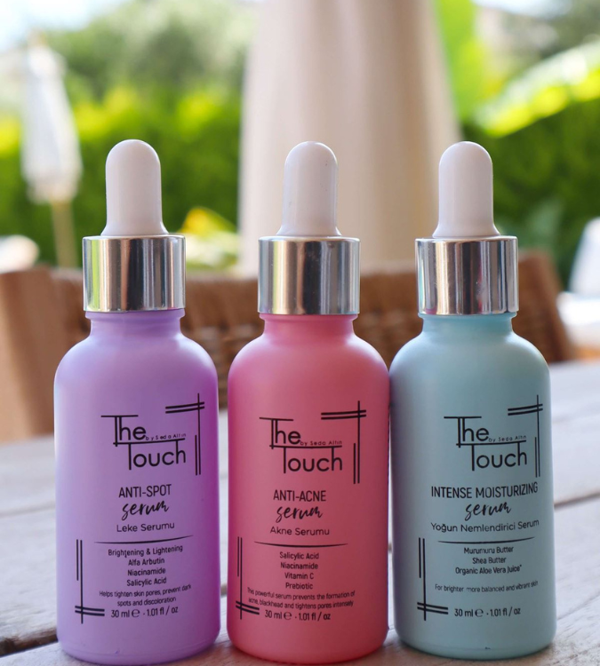 3-Piece Skin Care Set (Unifying Skin Tone Serum + Anti-Acne Serum + Intensive Moisturizing Serum)