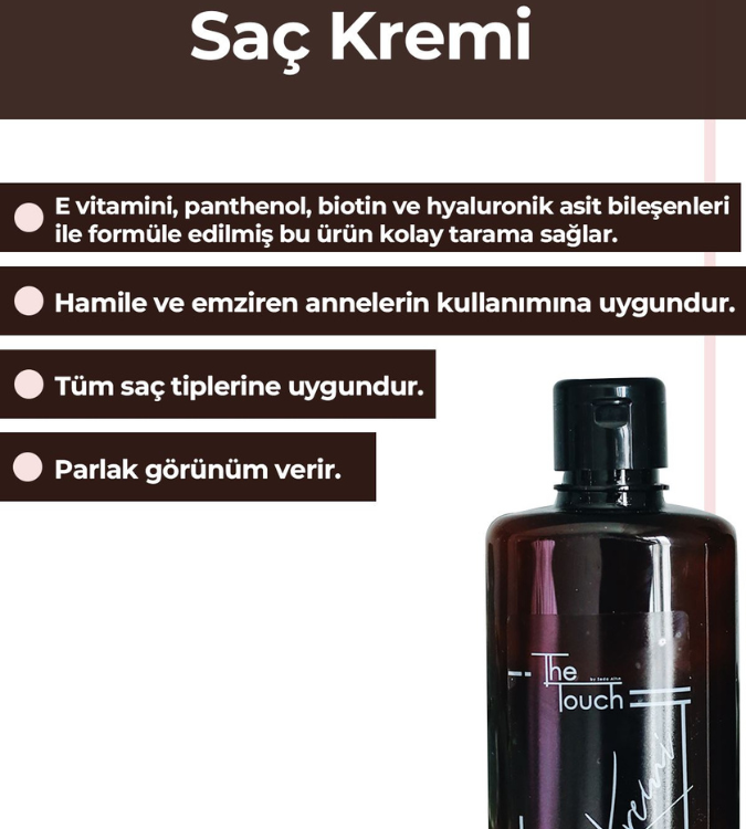 Hair care set consisting of keratin shampoo + hair cream