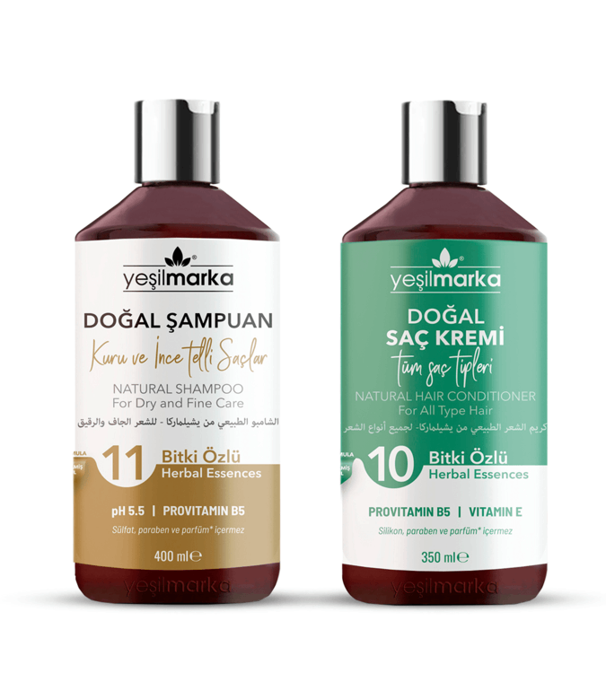 Care set for dry and weak hair from YeşilMarka