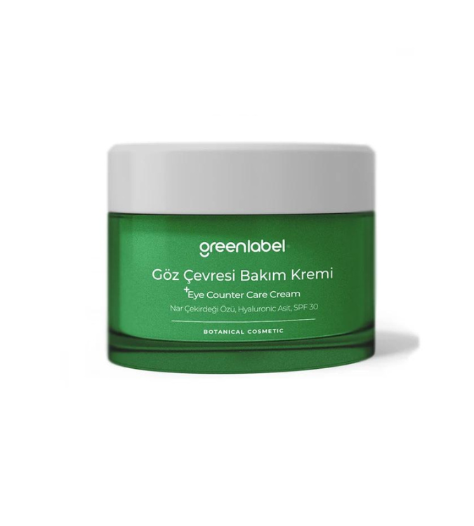 Anti-Wrinkle Eye Cream with Pomegranate Seed Extract and Hyaluronic Acid 30ml - Greenlabel
