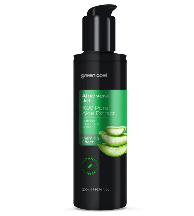 Aloe vera gel for body care 200 ml - Greenlabel