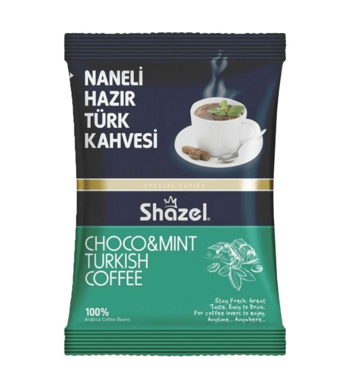 Shazel Mint Turkish Coffee - 100 gr