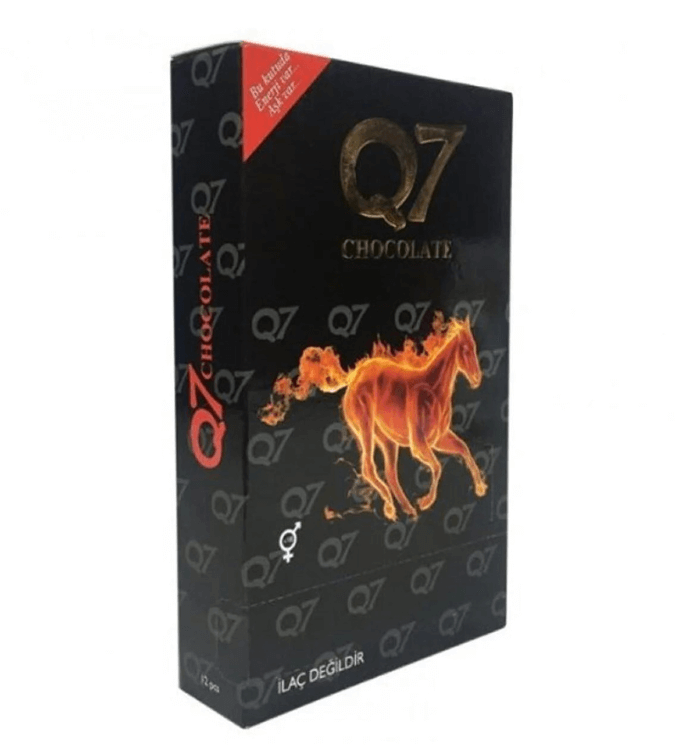 Gold Q7 Chocolate for men - 12 × 35g